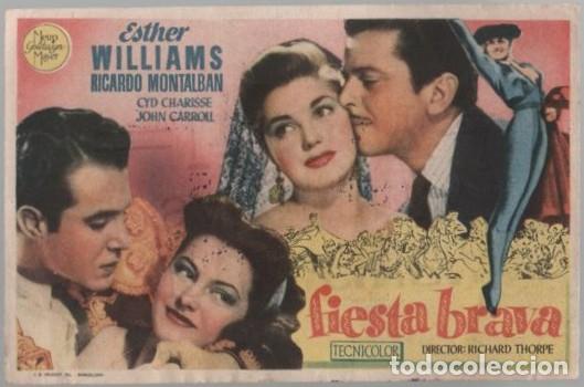 Cine: PROGRAMA DE CINE: FIESTA BRAVA PC-11668 - Foto 1