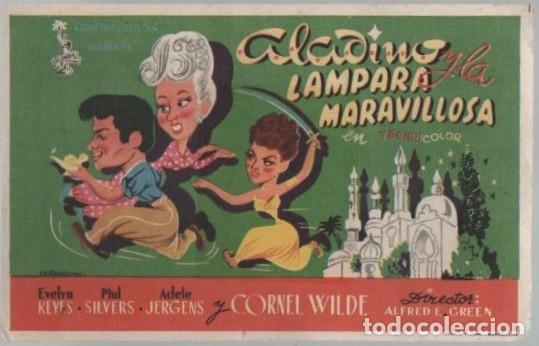 Cine: PROGRAMA DE CINE: ALADINO Y LA LAMPARA MARAVILLOSA PC-11670