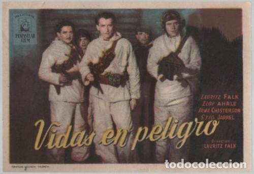 Cine: PROGRAMA DE CINE: VIDAS EN PELIGRO PC-11682 - Foto 1