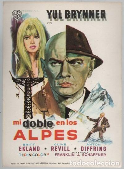Cine: PROGRAMA DE CINE: MI DOBLE EN LOS ALPES PC-11687 - Foto 1