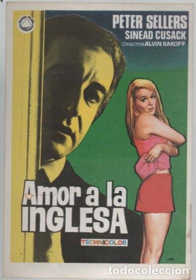 Cine: PROGRAMA DE CINE: AMOR A LA INGLESA PC-11691