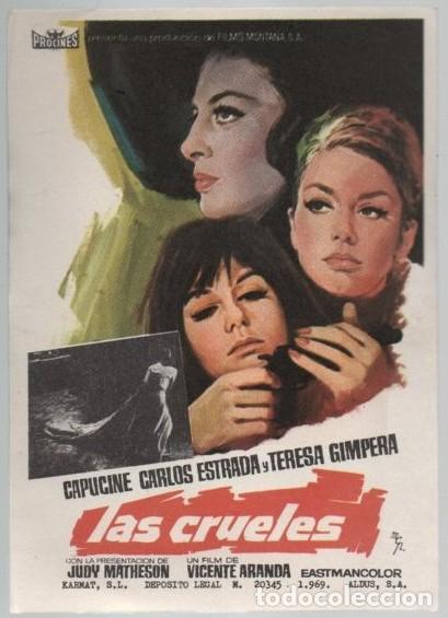 Cine: PROGRAMA DE CINE: LAS CRUELES PC-11700 - Foto 1