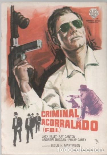 Cine: PROGRAMA DE CINE: CRIMINAL ACORRADALO (FBI) PC-11705