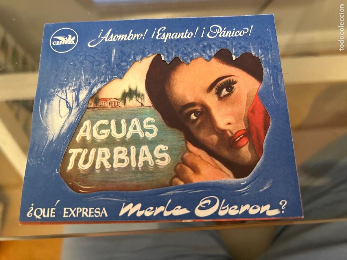  Foglietti di film di film antichi di cinema: aguas turbias sin publicidad buen estado 242