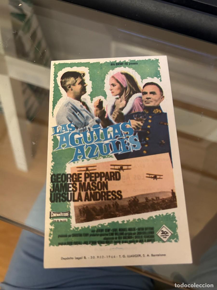 Cine: las aguilas azules cines bohemio y galileo con publicidad buen estado 246