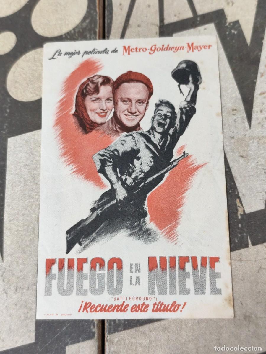 Cine: Fuego en la nieve sin publicidad