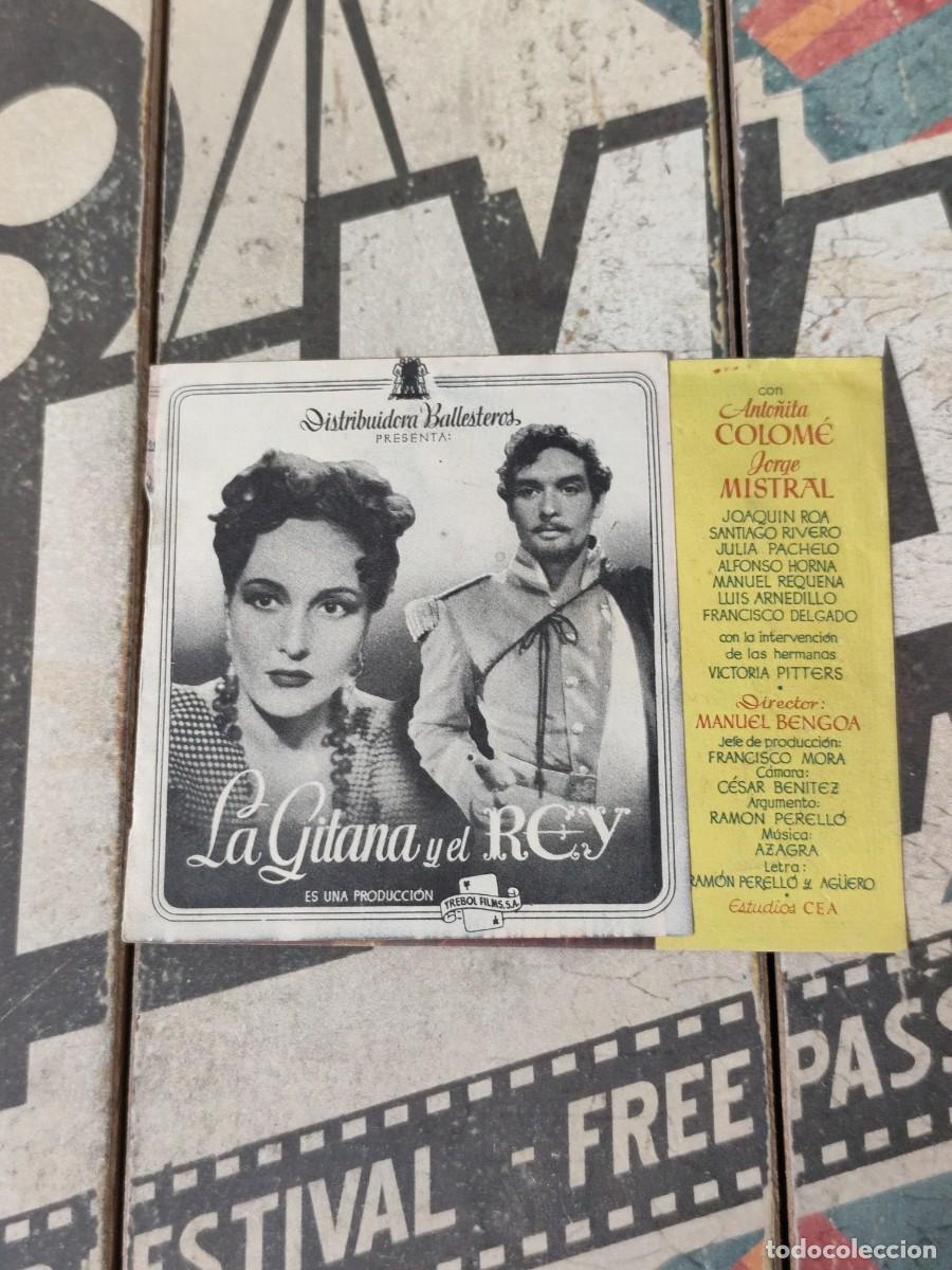 Cine: La gitana y el rey doble sin publicidad