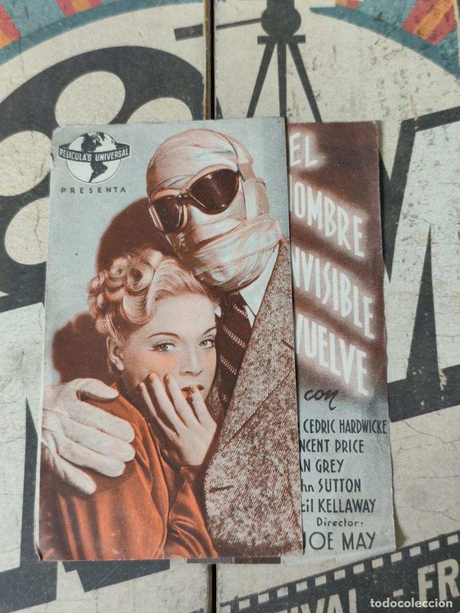 Cine: El hombre invisible vuelve doble sin publicidad