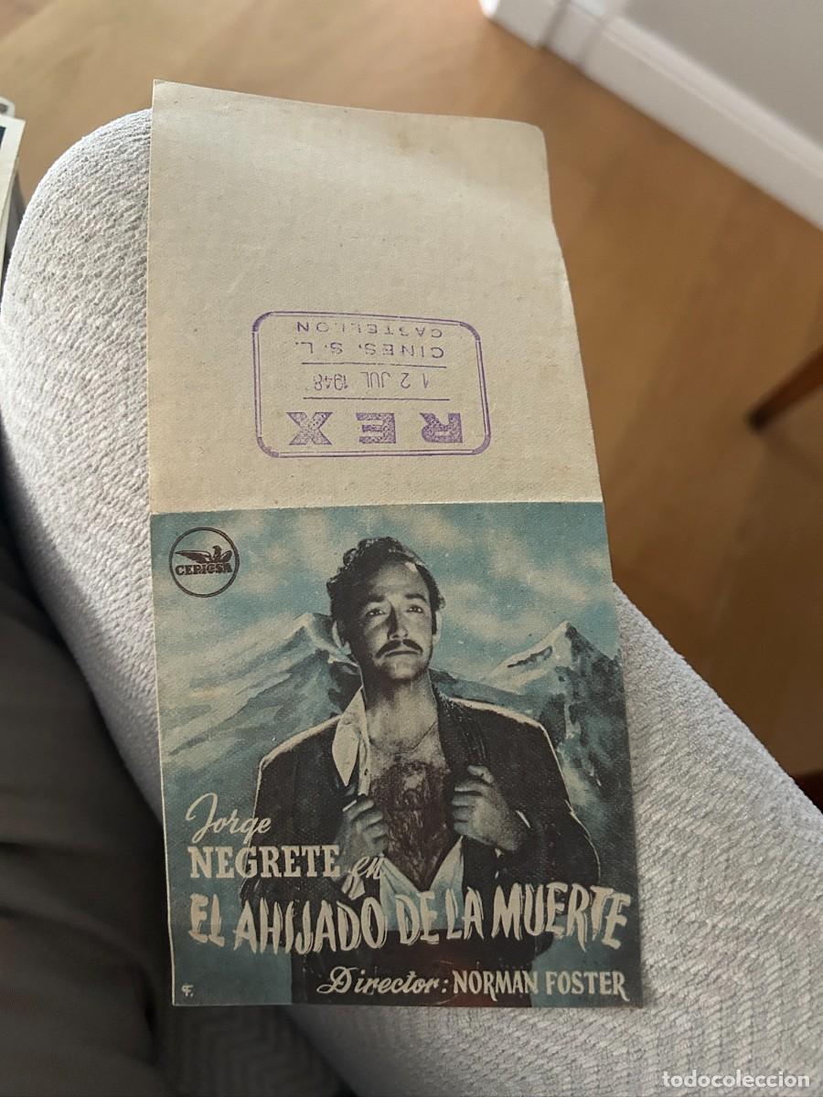 Cine: el ahijado de la muerte doble cine rex castellon buen estado 261