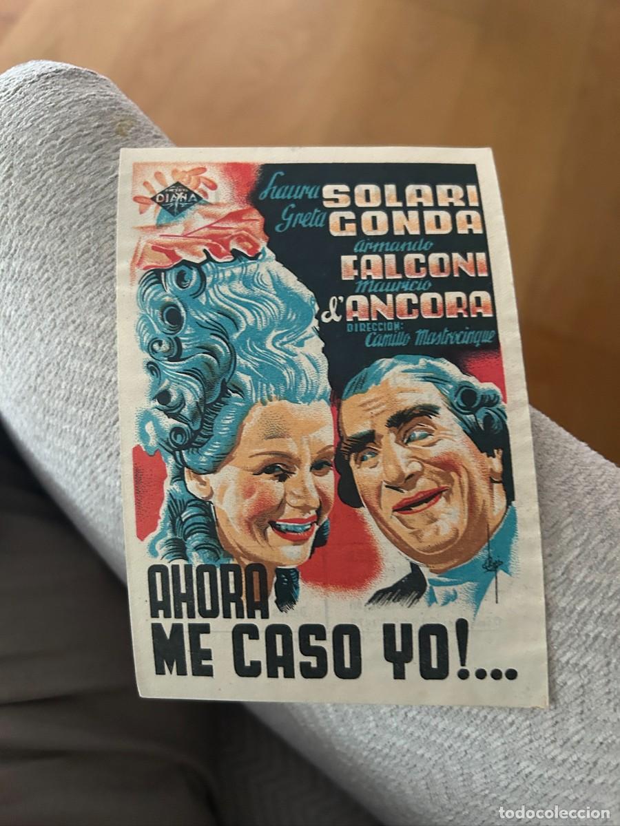 Cine: ahora me caso yo maria cristina gijon buen estado con publicidad 262