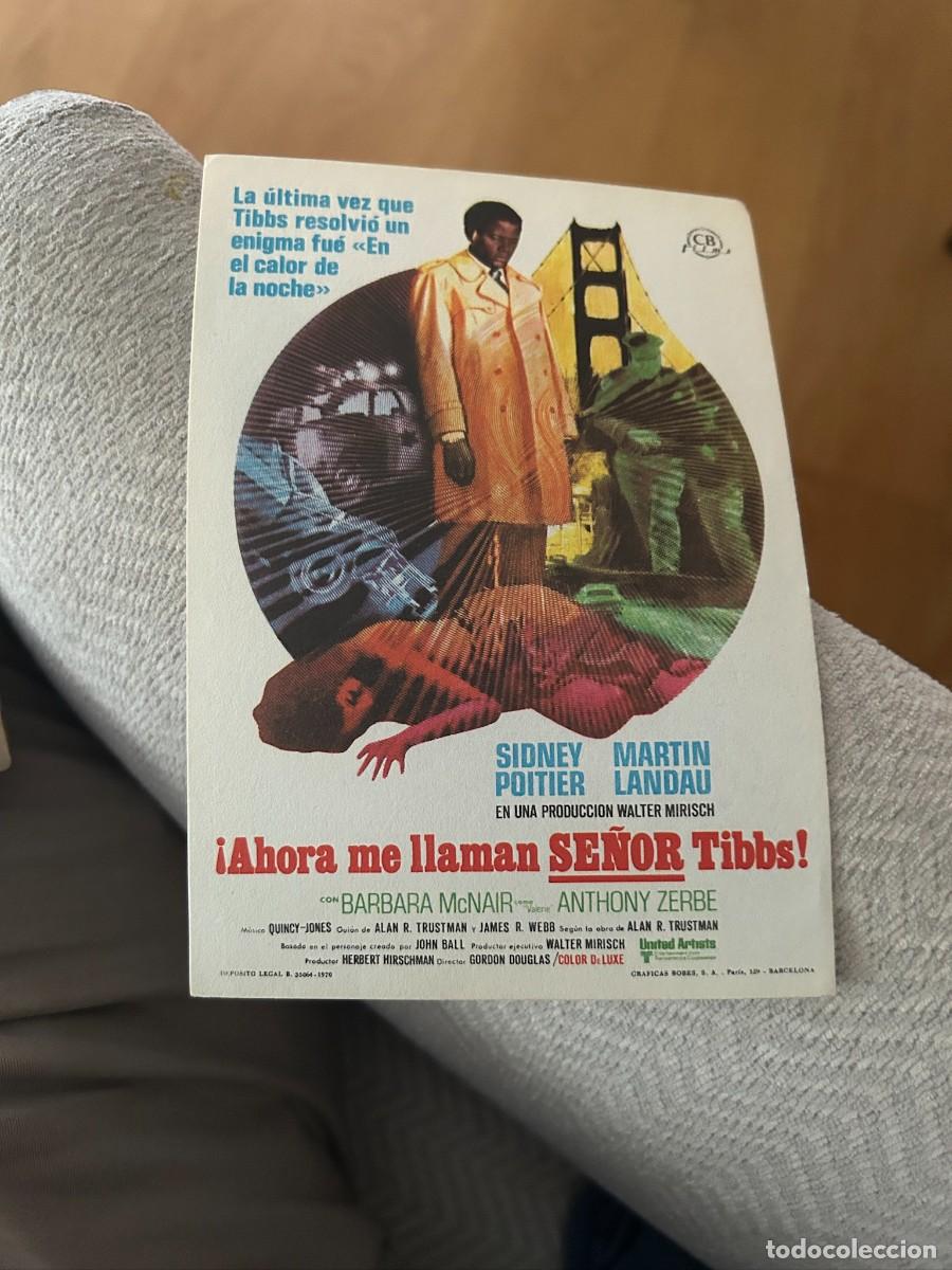 Cine: ahora me llaman SE&Ntilde;OR TIBBS BUEN ESTADO SIN PUBLICIDAD 263