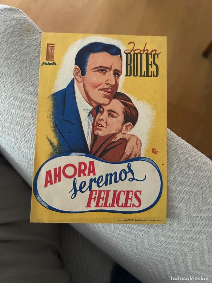 Cine: AHORA SEREMOS FELICES SIN PUBLICIDAD BUEN ESTADO 265
