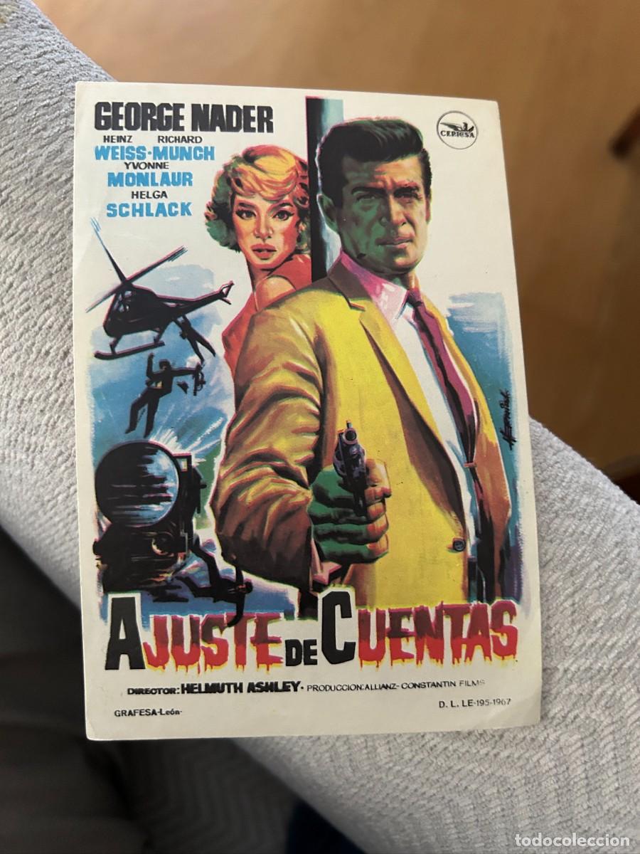 Cine: AJUSE DE CUENTAS SIN PUBLICIDAD BUEN ESTADO 269
