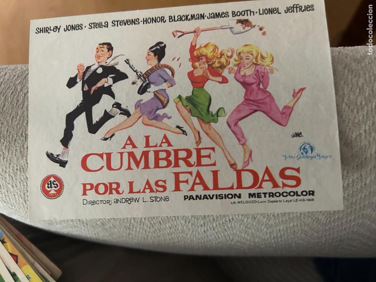Cine: A LA CUMBRE POR LAS FALDAS SIN PUBLICIDAD BUEN ESTADO 275