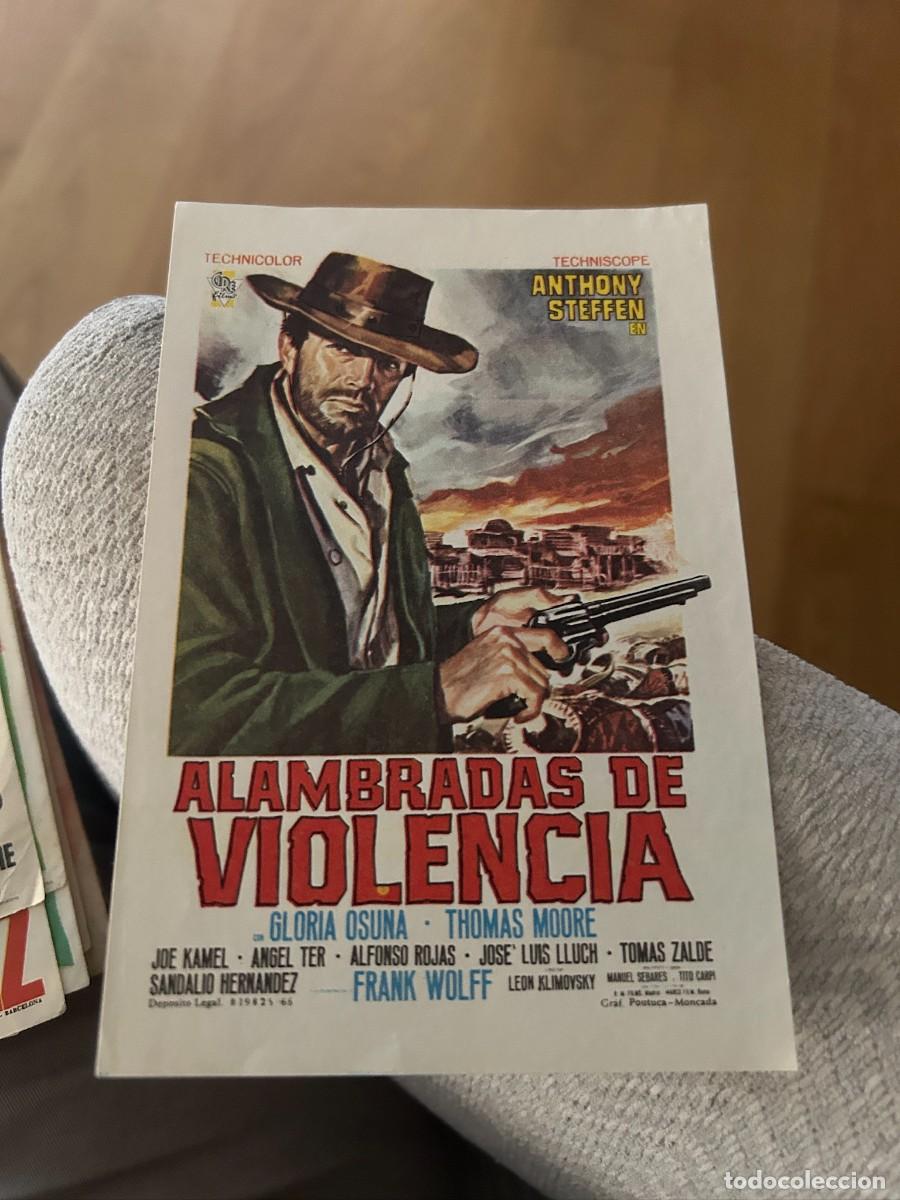 Cine: ALAMBRADAS DE VIOLENCIA SIN PUBLICIDAD BUEN ESTADO 281