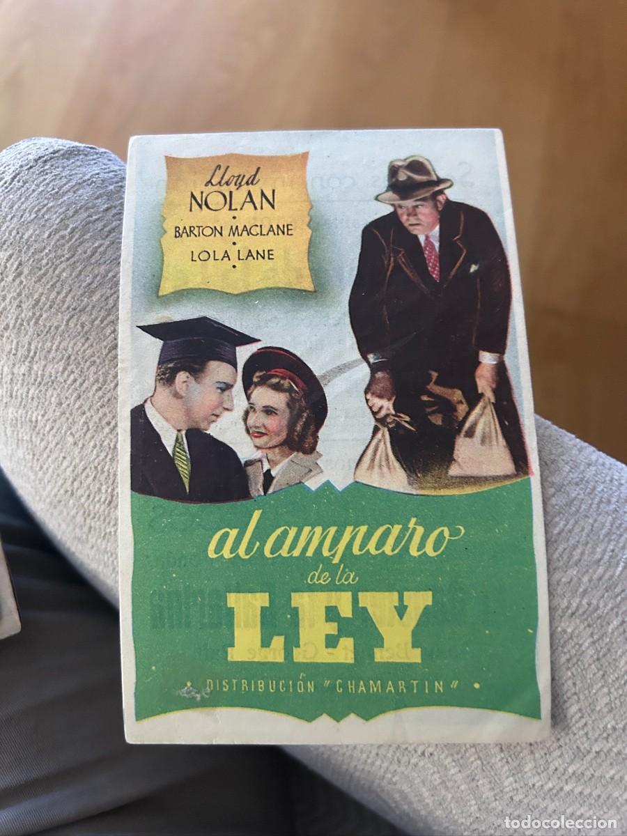 Cine: AL AMPARO DE LA LEY CON PUBLICIDAD BUEN ESTADO 285