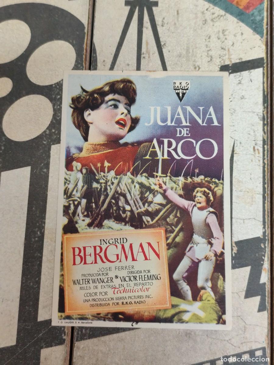 Cine: Juana de Arco con sello Juguetes Orbis Barcelona