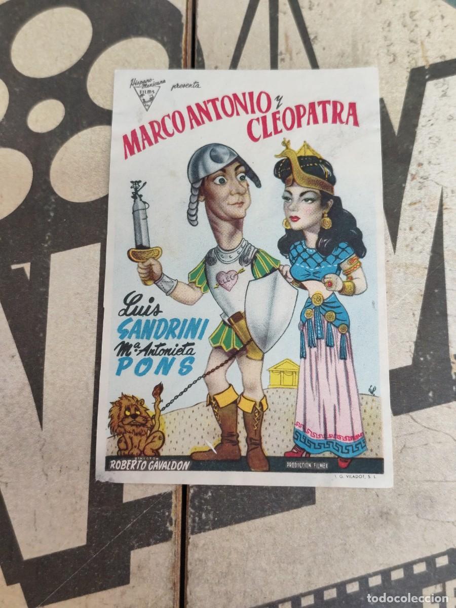 Cine: Marco Antonio y Cleopatra sin publicidad - Foto 1