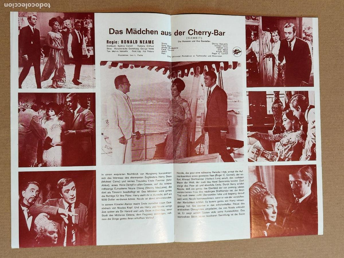 Cine: MICHAEL CAINE PROGRAMA DE CINE ALEMAN - Foto 2