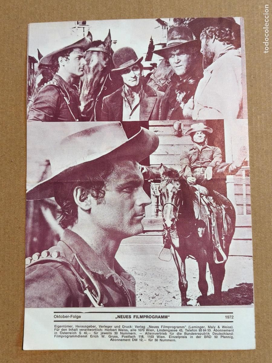 Cine: TERENCE HILL PROGRAMA DE CINE ALEMAN - Foto 3