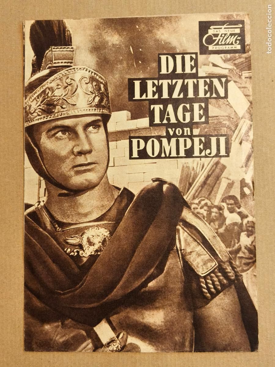 Cine: LOS &Uacute;LTIMOS DIAS DE POMPEYA PROGRAMA DE CINE ALEMAN