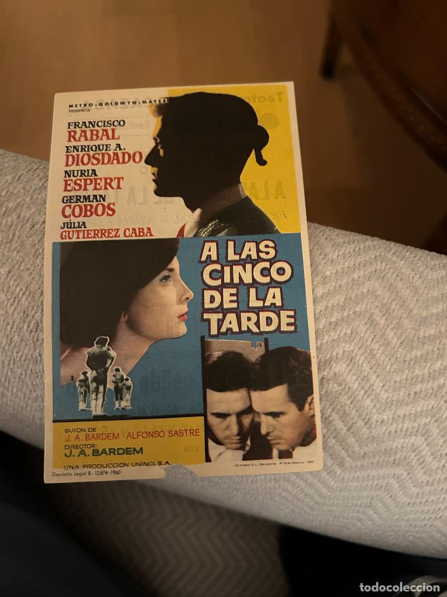 Cine: A LAS CINCO DE LA TARDE CINE ALCAZABA MERIDA CON PUBLICIDAD COMO SE VE 296