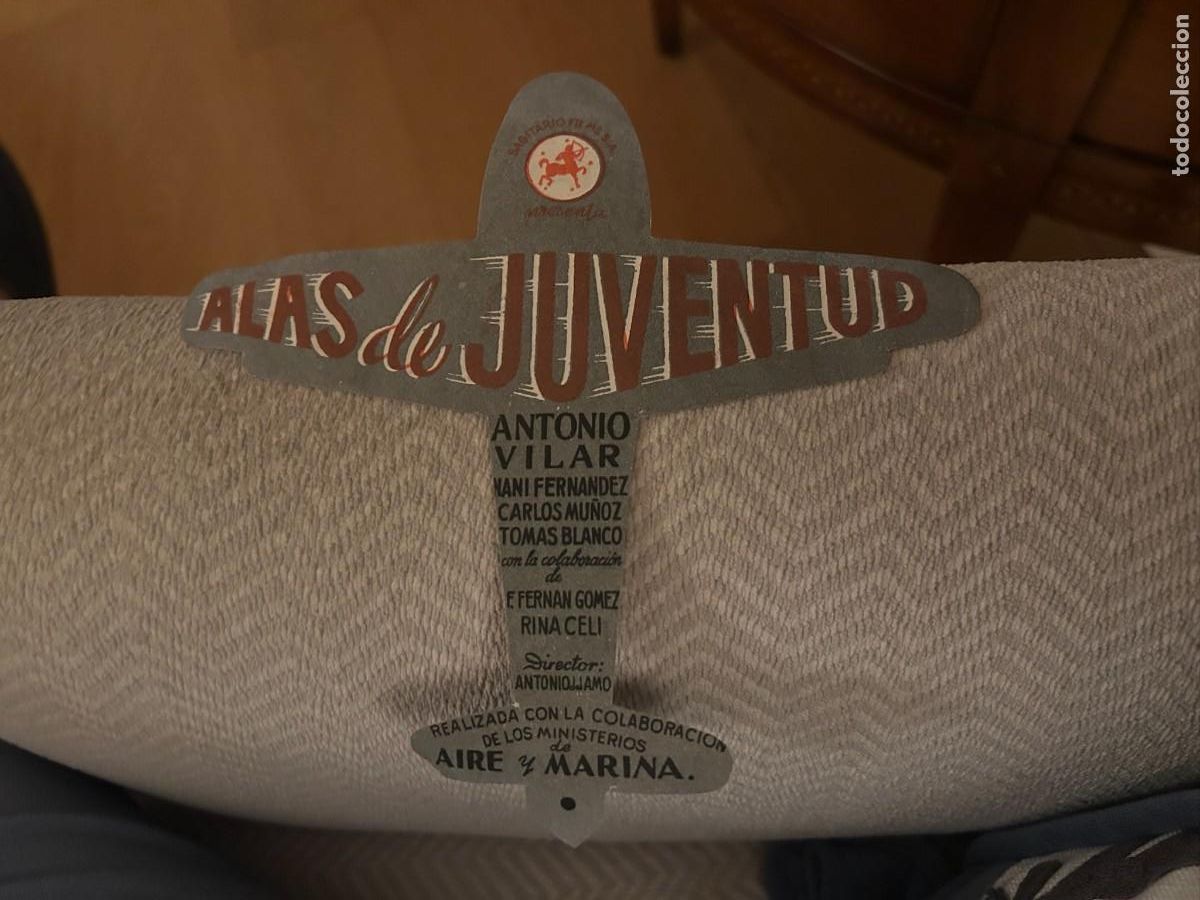 Cine: ALAS DE JUVENTUD TROQUELADO TEATRO PRINCIPE CON PUBLICIDAD BUEN ESTADO 300
