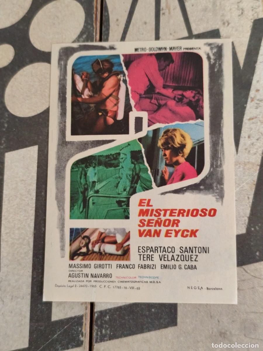 Cine: El misterioso se&ntilde;or Van Eyck sin publicidad