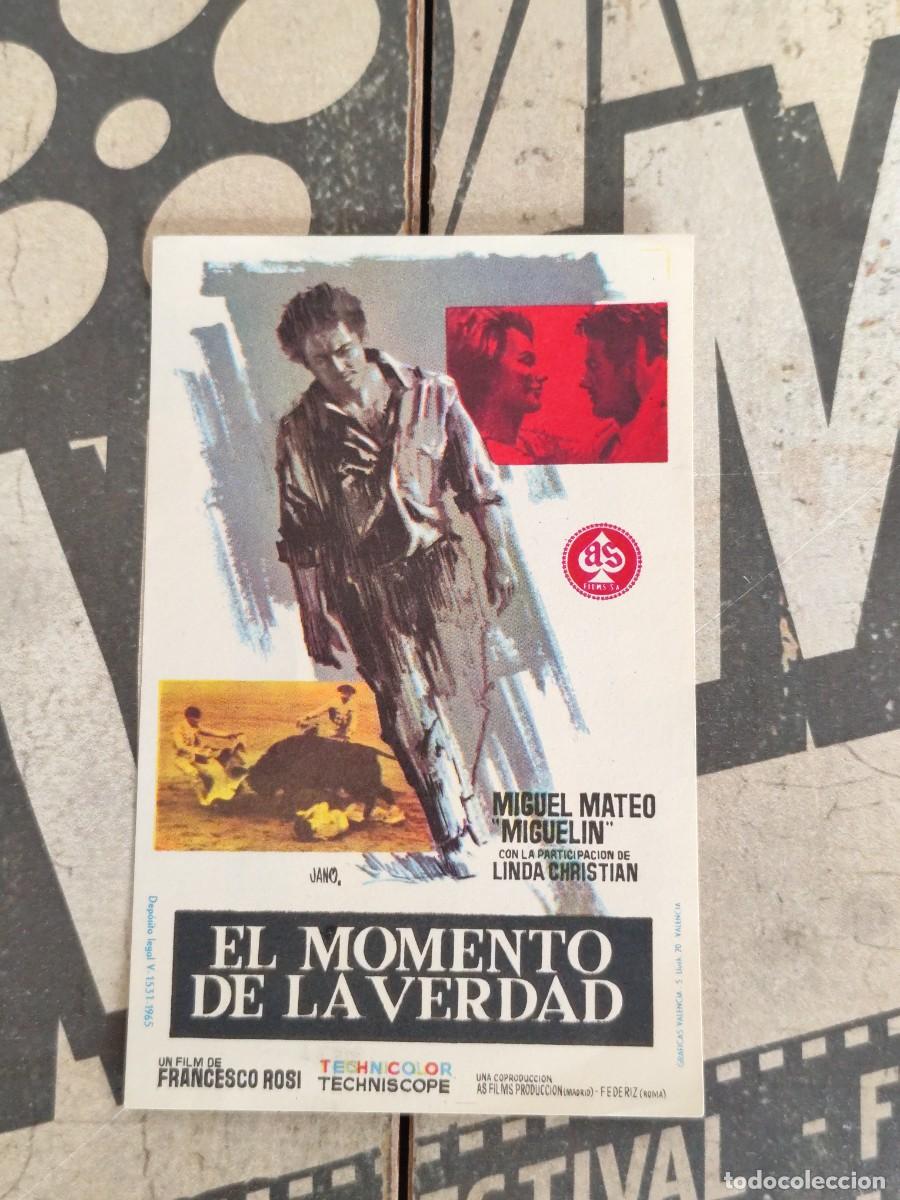 Cine: El momento de la verdad sin publicidad