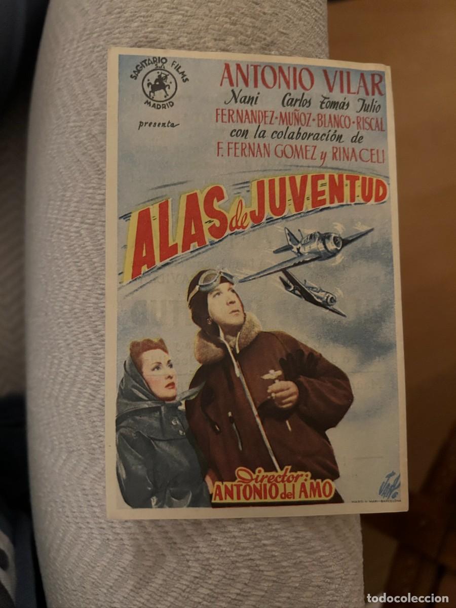 Cine: ALAS DE JUVENTUD CINEMA FERROL CON PUBLICIDAD BUEN ESTADO 301