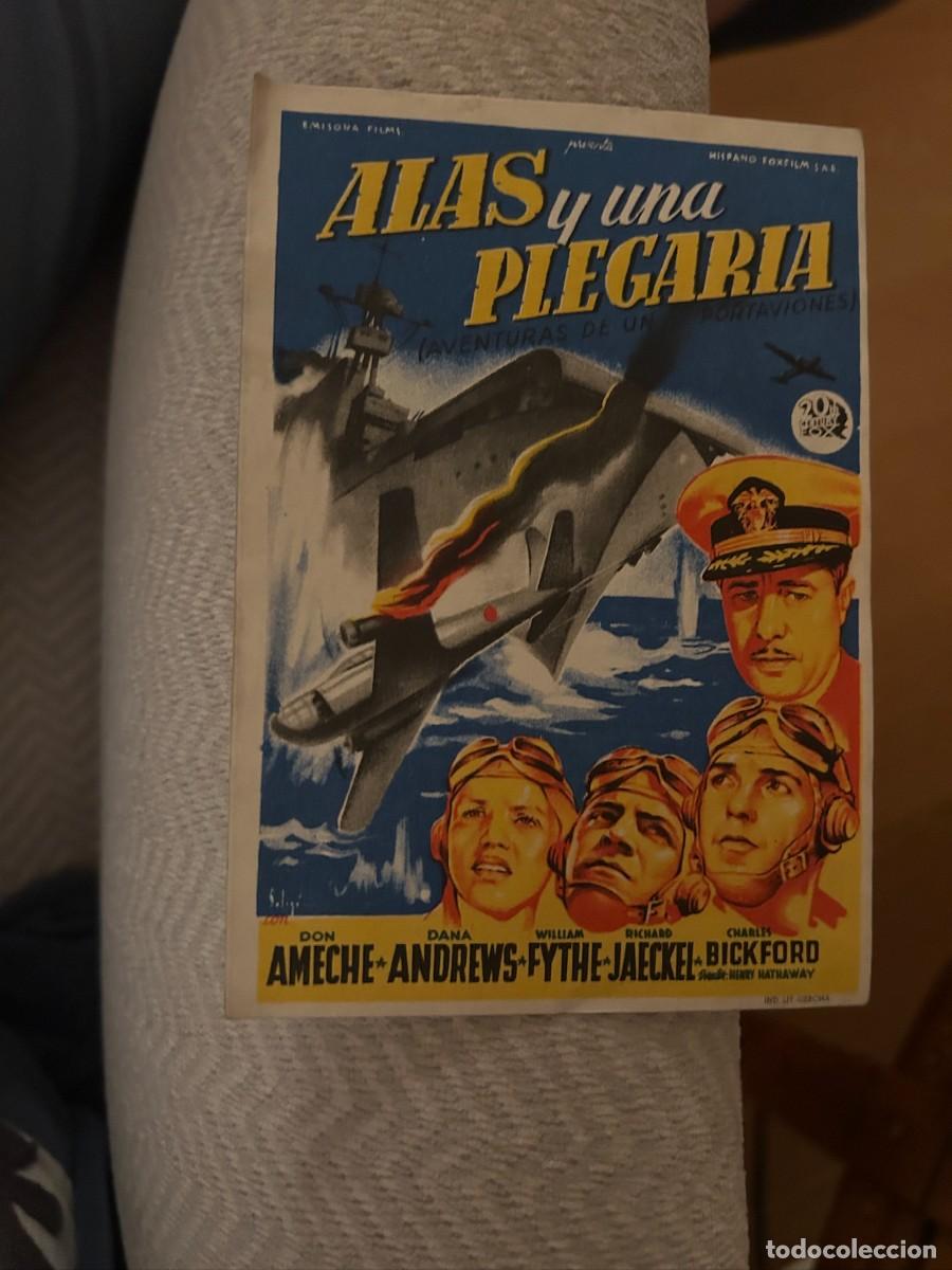 Cine: ALAS Y UNA PLEGARIA SIN PUBLICIDAD BUEN ESTADO 306