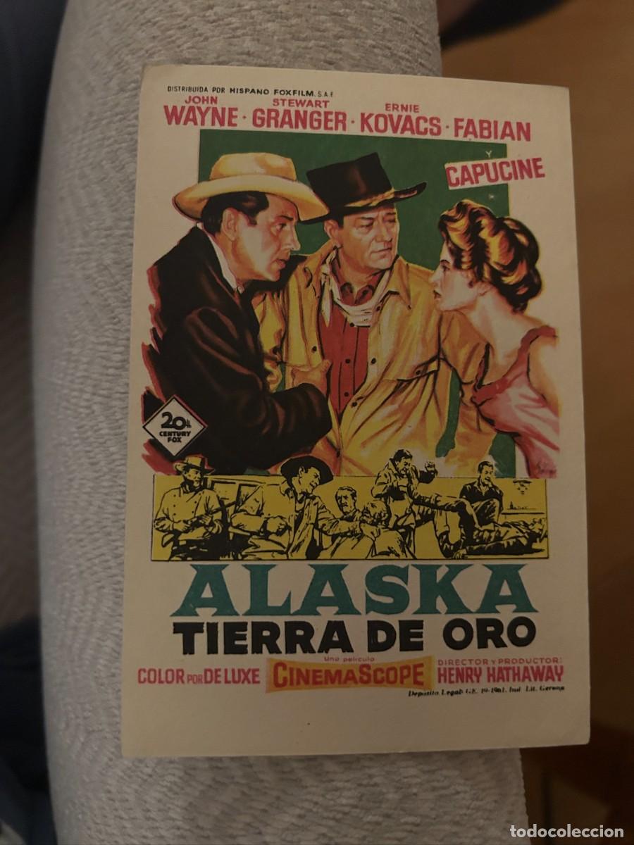 Cine: ALASKA TIERRA DEL ORO SIN PUBLICIDAD BUEN ESTADO309