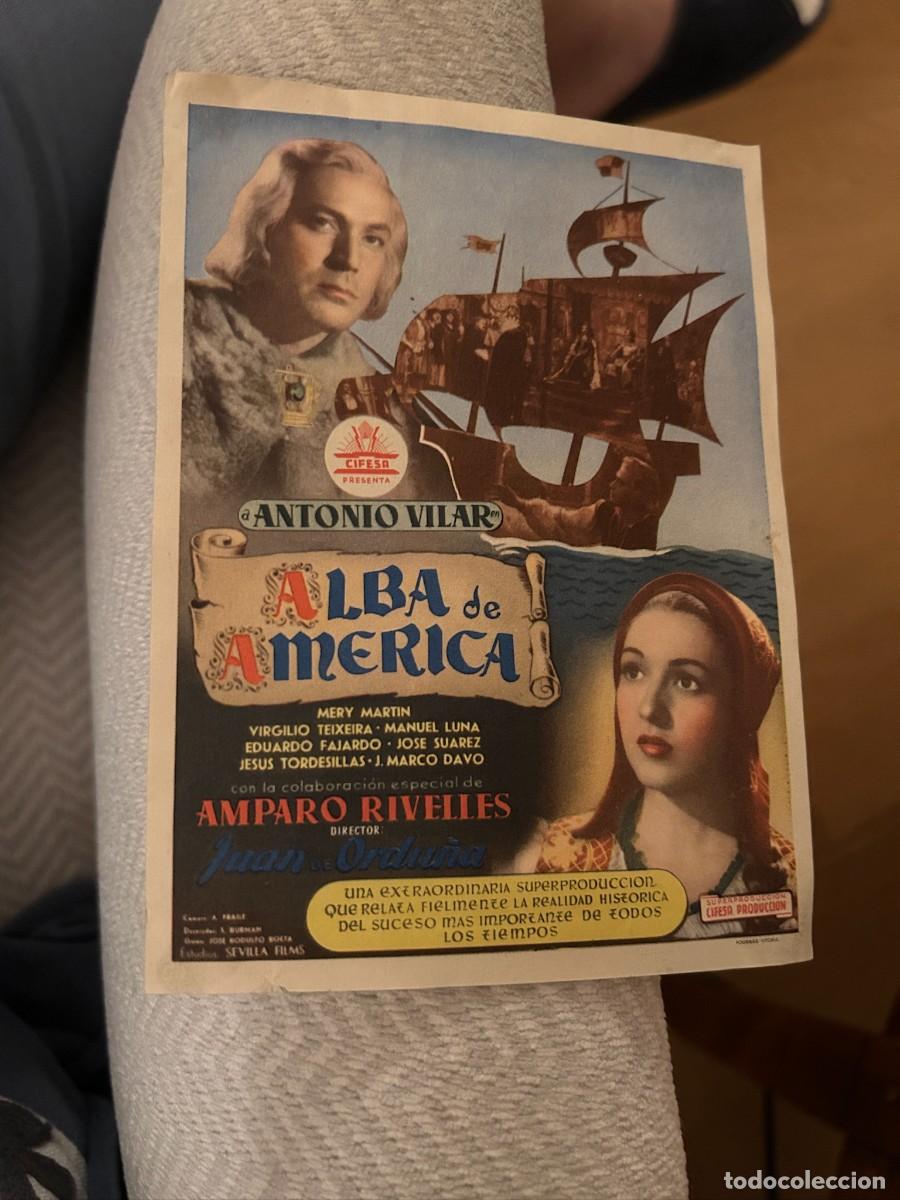 Cine: ALBA DE AMERICA SIN PUBLICIDAD BUEN ESTADO 311