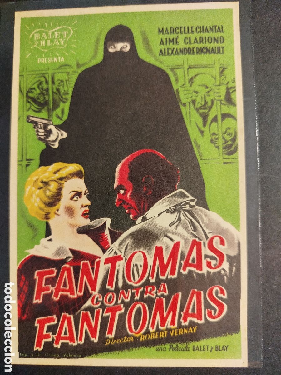 Cine: FANTOMAS CONTRA FANTOMAS S/PUBLICIDAD