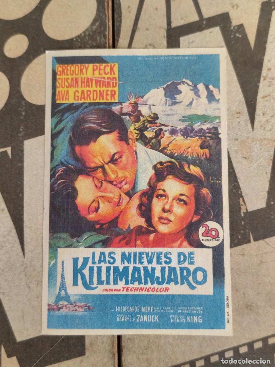Cine: Las nieves del Kilimanjaro sin publicidad