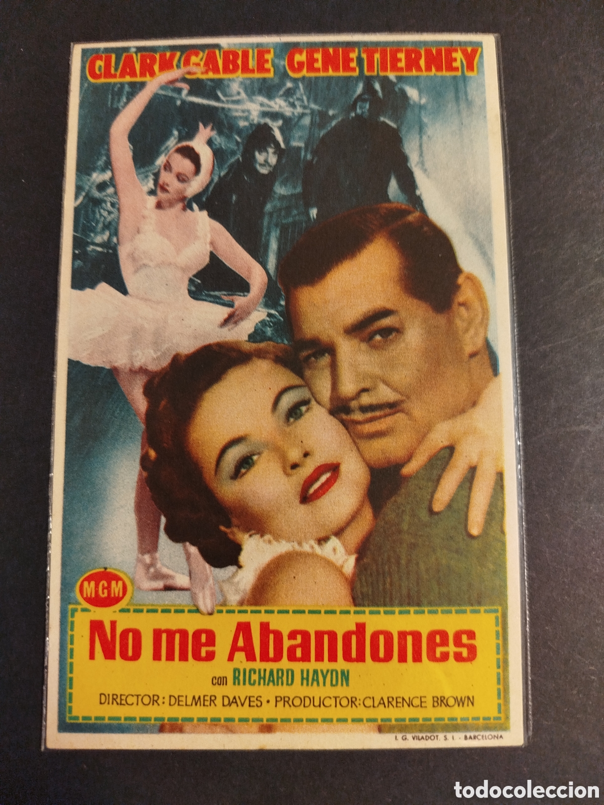 Cine: NO ME ABANDONES S/PUBLICIDAD