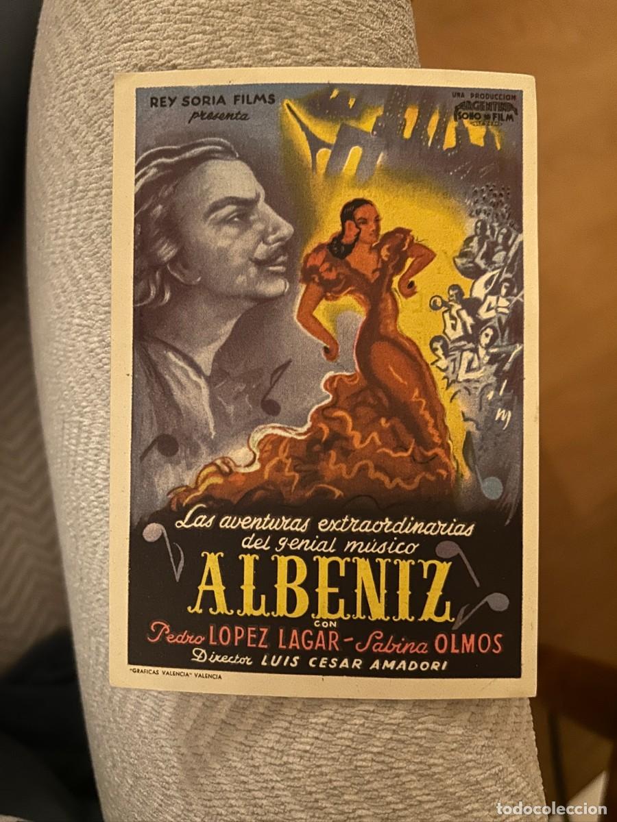 Cine: ALBENIZ CINE ALBENIZ CON PUBLICIDAD BUEN ESTADO 313