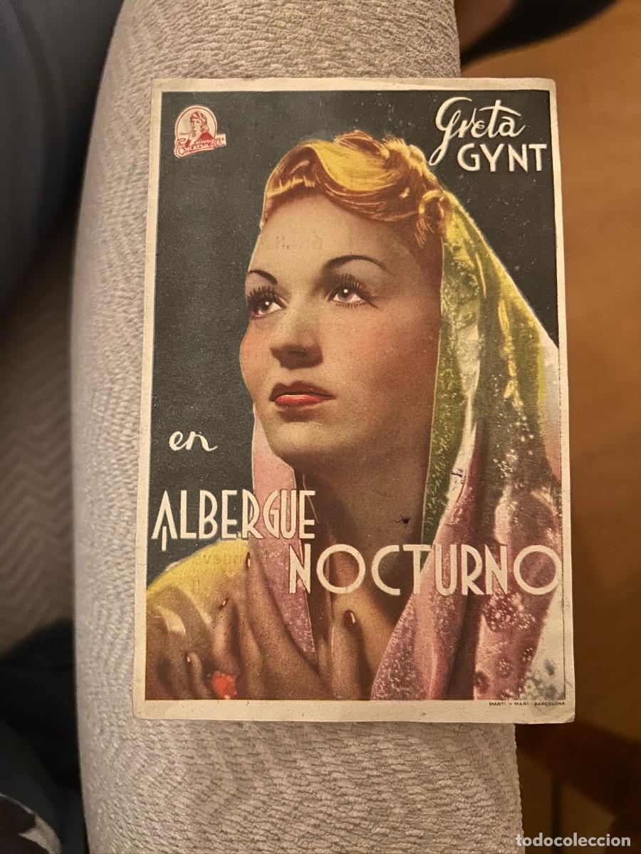 Cine: ALBERGUE NOCTURNO COLISEO ALBIA CON PUBLICIDAD BUEN ESTADO 320
