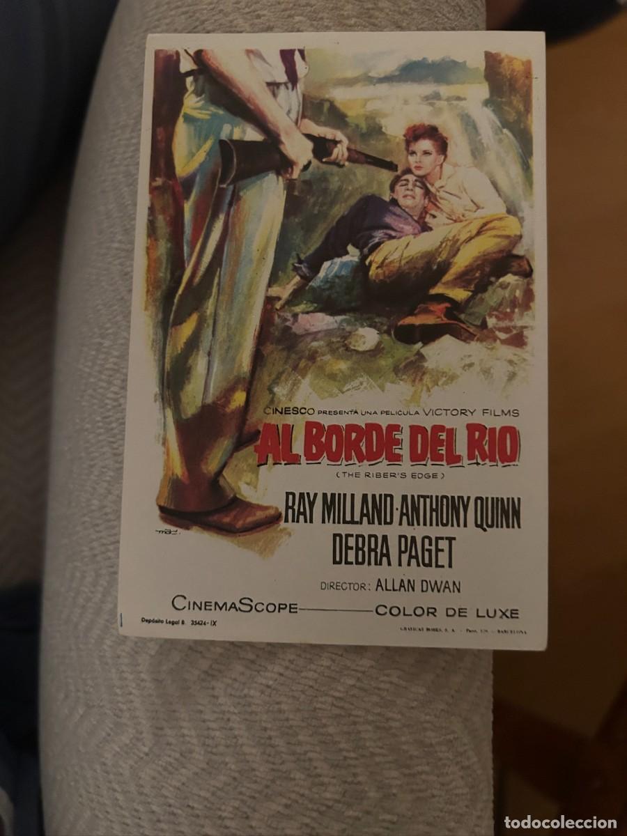 Cine: AL BORDE DEL RIO SIN PUBLICIDAD BUEN ESTADO 326