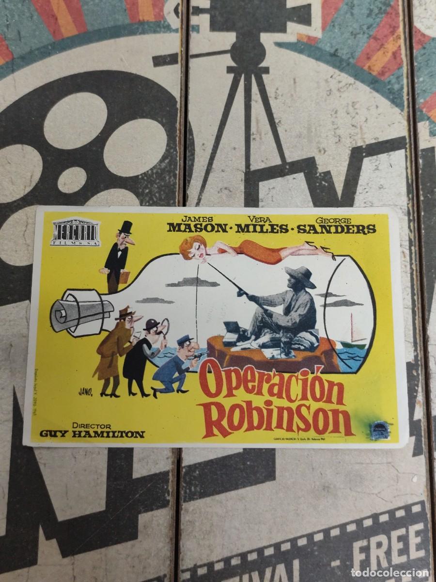 Cine: Operacion Robinson sin publicidad