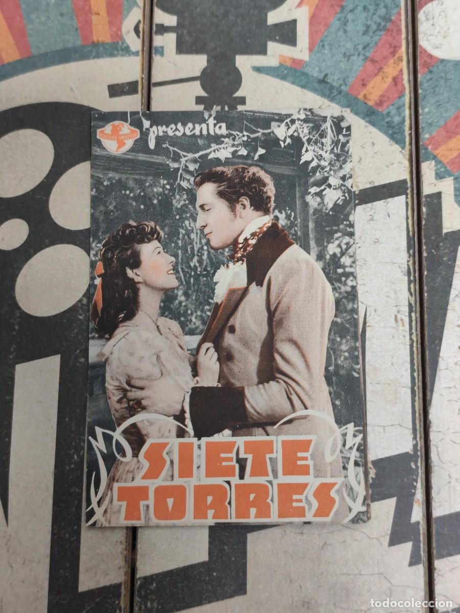 Cine: Siete torres doble sin publicidad