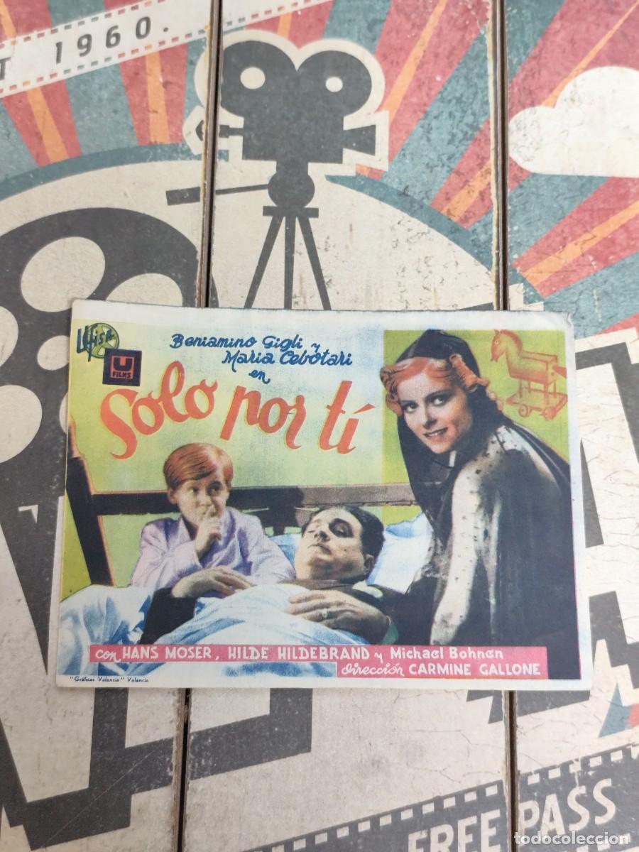 Cine: Solo por ti sin publicidad