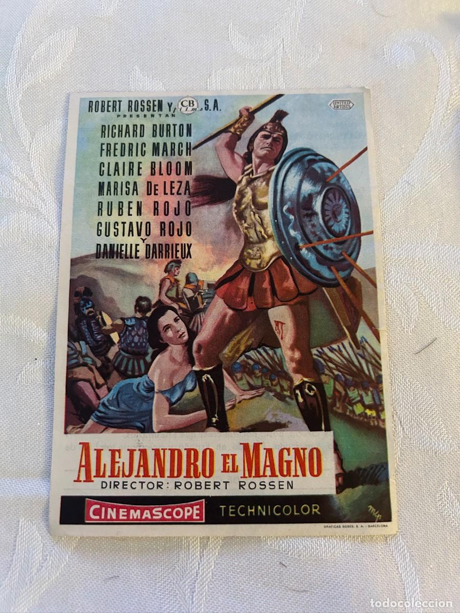 Cine: ALEJANDRO MAGNO CINE TROPICAL MALGRAT CON PUBLICIDAD BUEN ESTADO 363