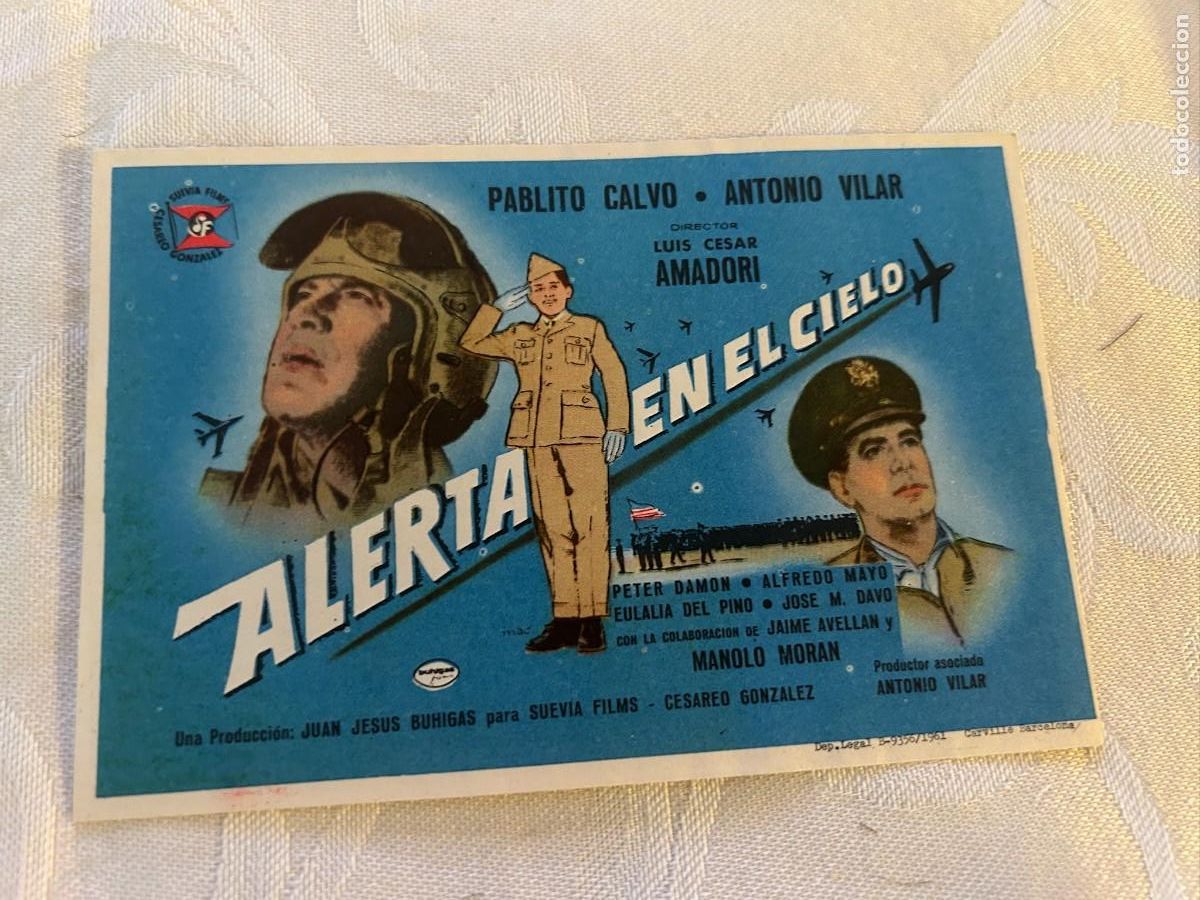 Cine: ALERTA EN EL CIELO SIN PUBLICIDAD BUEN ESTADO 365