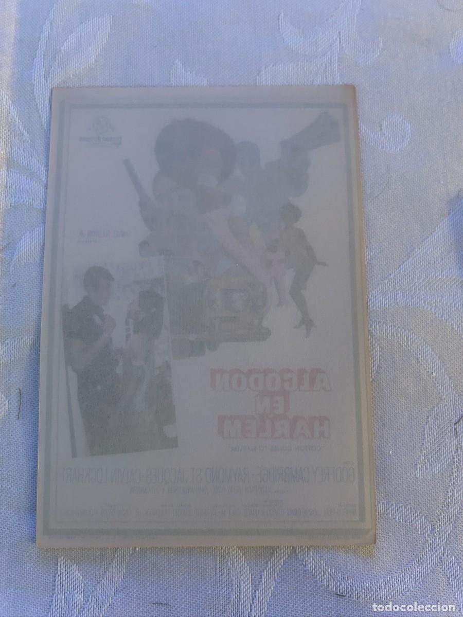 Cine: ALGODON EN HARLEM SIN PUBLICIDAD BUEN ESTADO 378 - Foto 2