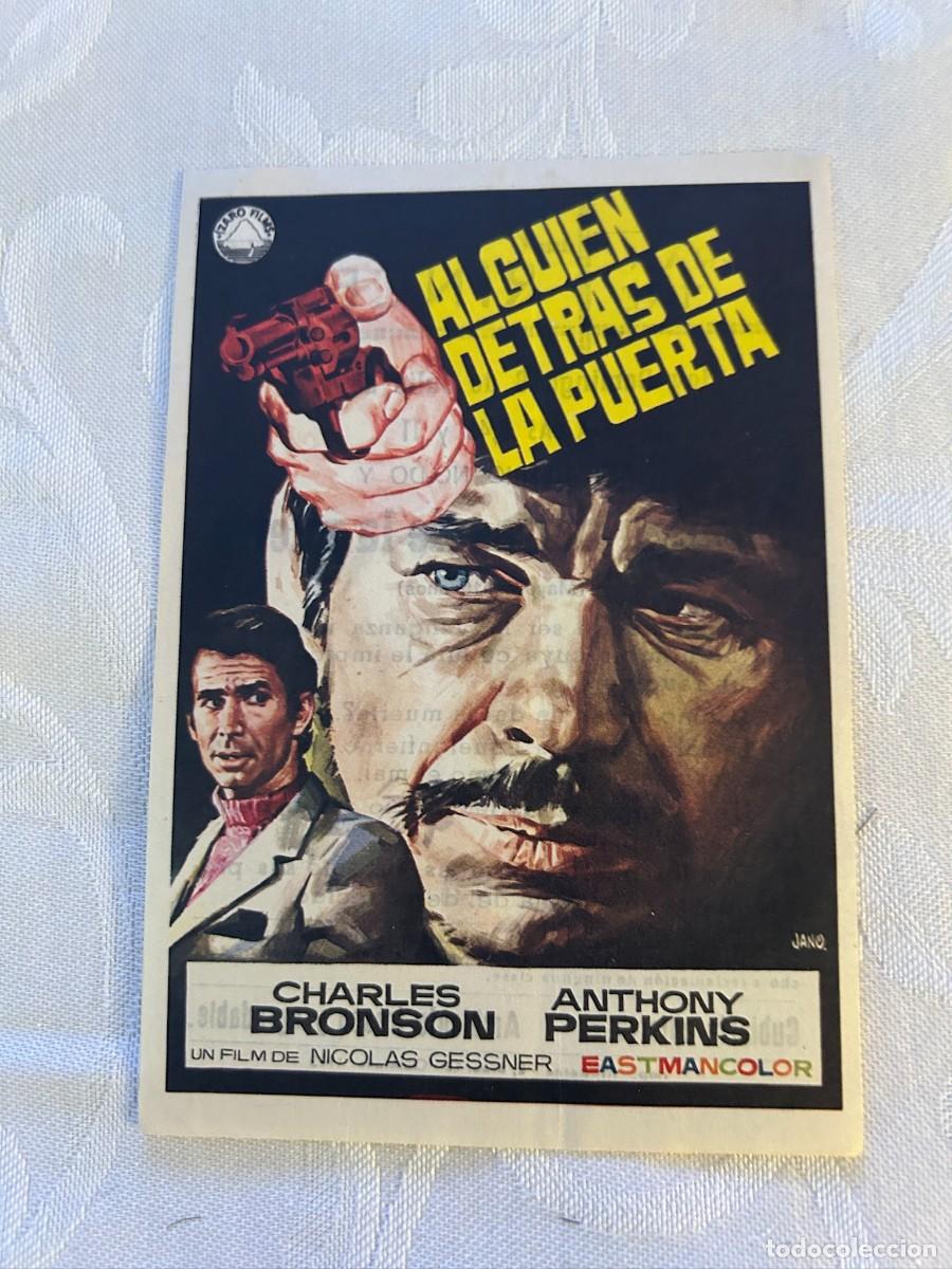 Cine: ALGUIEN DETRAS DE LA PUERTA GRAN CINE PRINCESA QUINTANAR CON PUBLICIDAD BUEN ESTADO 380