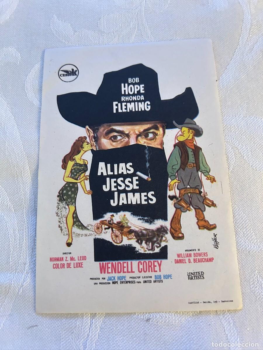 Cine: ALIAS JESSE JAMES SIN PUBLICIDAD BUEN ESTADO 386