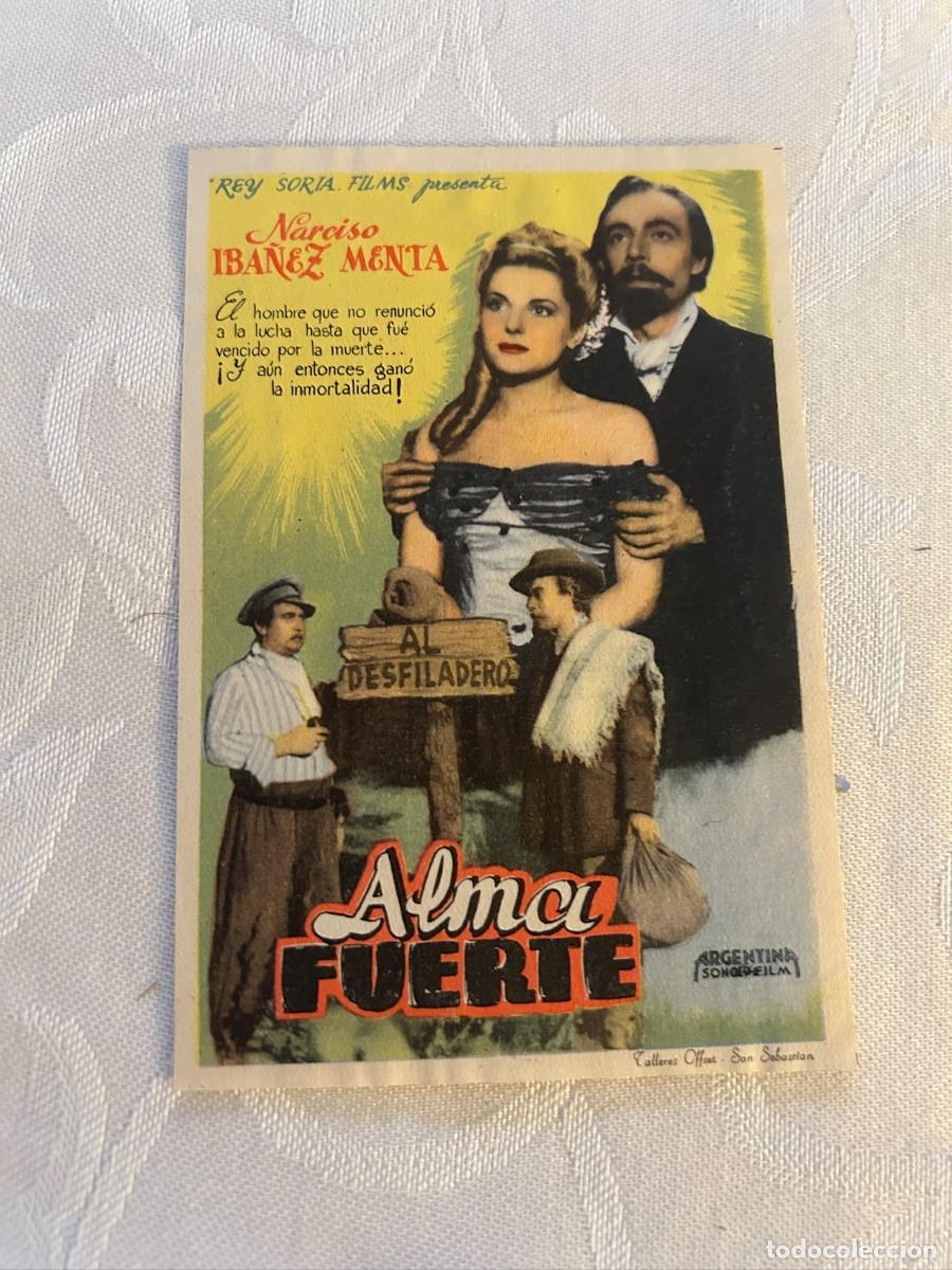 Cine: ALMA FUERTE SIN PUBLICIDAD BUEN ESTADO 413