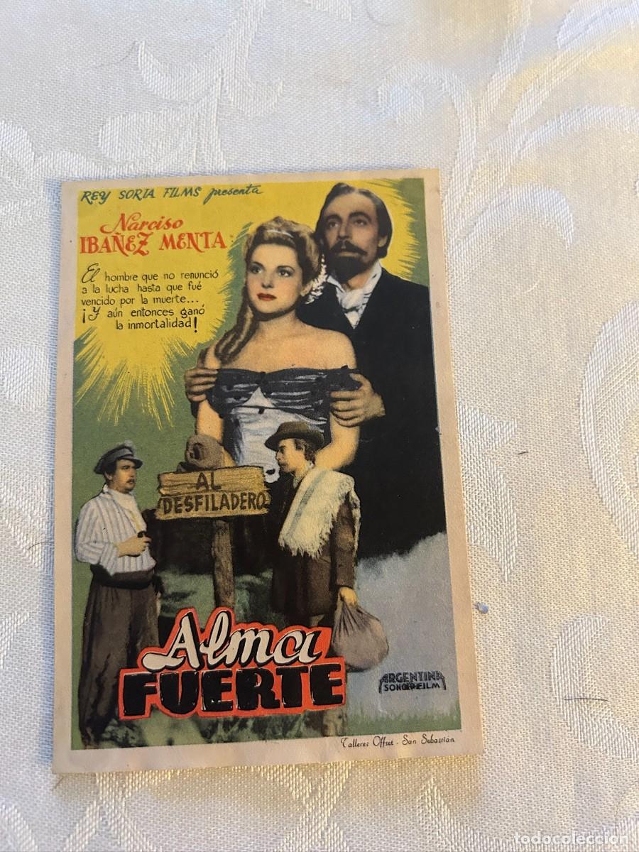 Cine: ALMA FUERTE SIN PUBLICIDAD BUEN ESTADO 414