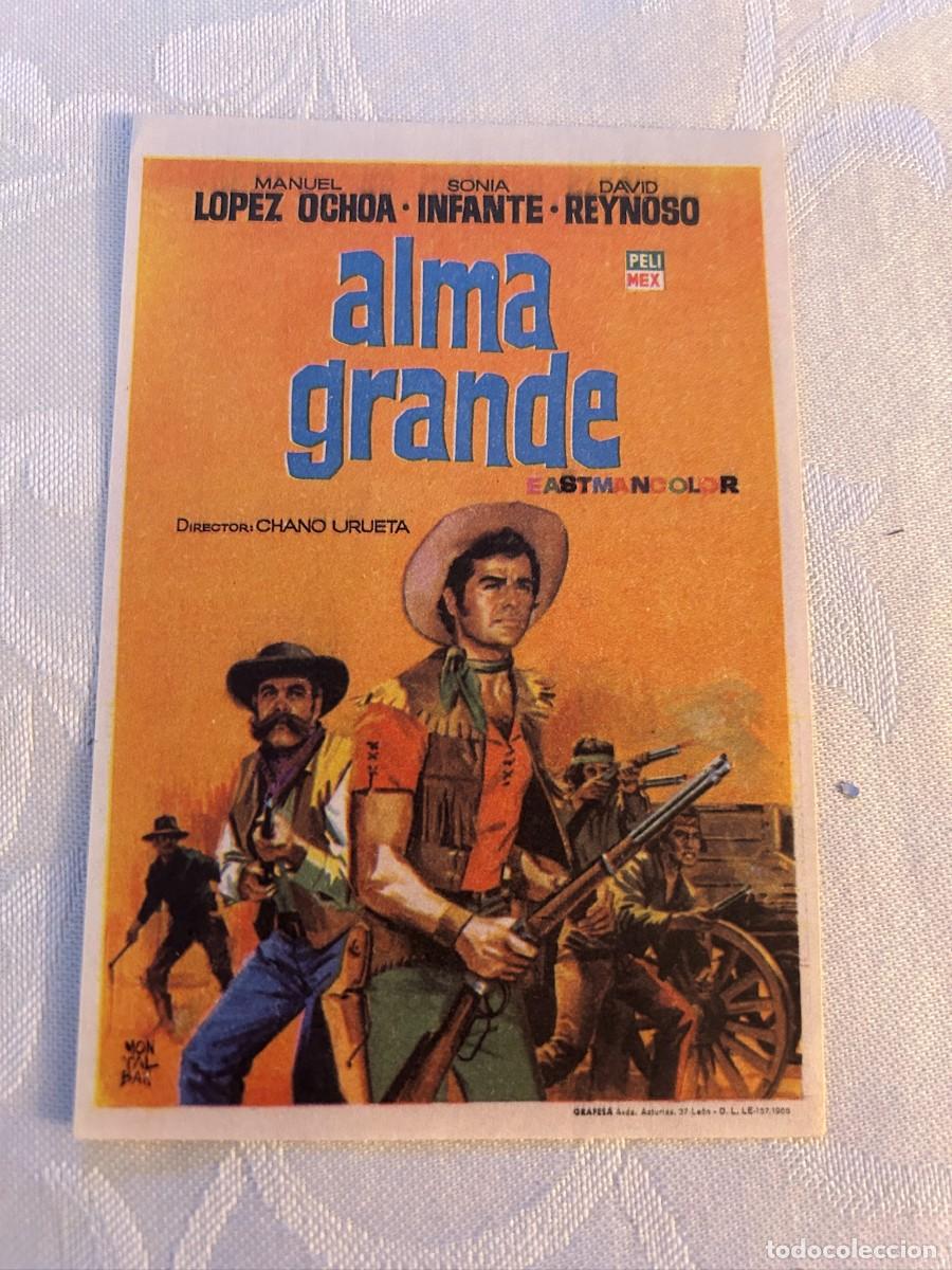 Cine: ALMA GRANDE SIN PUBLICIDAD BUEN ESTADO 415